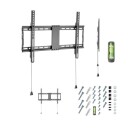 Gembird Veggfeste for Flatpanel TV 37"-80" 70kg med Hurtigfrigjøringssystem - Svart