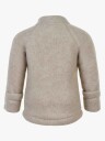 Mikk Line Fleecejakke Baby Merinoull Melange Offwhite 104
