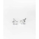 Blomdahl Silver Titanium Tiffany Precious CZ White 5 mm