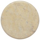  Bordplate kremhvit Ø40x2,5 cm marmor 149189