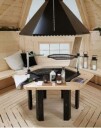 Arnøy grillkåte eksklusive med skyroof 9,5m² 24709