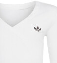 adidas Originals Genser - Beskåret - Slim - Hvit - adidas Originals - 10 år (140) - Genser