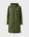 Hunter Andrea Pu Rain Coat   Khaki green   M