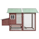 Vidaxl Kyllingbur Mocca 170X81X110 cm Heltre Furu Og Gran