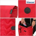 Andersen Shopper Alu star Trillebag 45 Liter HILMA  Rød