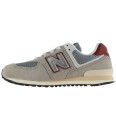 New Balance Sko 574 Tørr Stone 36 Sko Grå Rød