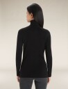 Icebreaker Merino 260 Tech LS Half Zip Dame Black L