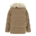 Yves Salomon Dame Jakker Beige M,