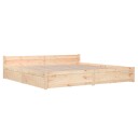 vidaXL Sengeramme med skuffer 180x200 cm 6FT Super King