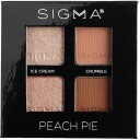 Sigma Beauty Eyeshadow Quad Peach Pie
