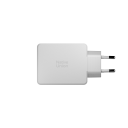 Native Union 100 W GaN Vegglader med 2 Porter Hvit