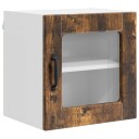  Kjøkkenskap med hylle Røkt eik 40 x 31 x 40 cm Konstruert tre