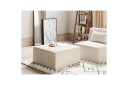 Fotpall Lemvig Beige - Beige