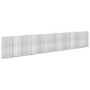vidaXL Gabion med 3,5 mm wire og 5x2,5 cm nett 1100x20x200 cm