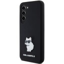 Karl Lagerfeld Silikondeksel Choupette Svart for Samsung Galaxy S24