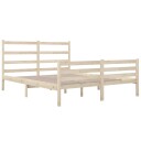vidaXL Sengeramme heltre furu 120x190 cm 4FT Small Double