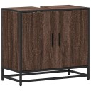  Servantskap brun eik 65x33x60 cm konstruert tre 8721102843273