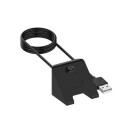 Ladestasjon til Garmin Venu 3 / Venu 3s / Vivoactive 5 - USB 1m - Sort