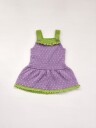 House Of Yarn IR 07-08h Strawberry kjole