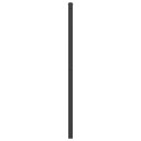  Sengegavl i metall svart 193 cm 8721012303973