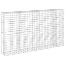 vidaXL Gabion med 5 mm tråd og 10x10 cm mesh 350x50x200 cm