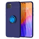 INCOVER Huawei Y5p Magnetisk Stativfunksjon Blå med Blå Ring