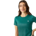 Björn Borg Ace Slim Tennis T skjorte Dame Grønn L