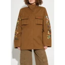 Off White Dame Jakker Brun S,