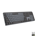 Logitech MX Mechanical Wireless Illuminated Performance Keyboard Graphite - Clicky - US - Tastatur - Amerikansk Engelsk - Svart