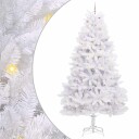  Kunstig sammensatt juletre med 300 LED Hvit 300 cm PVC og stål
