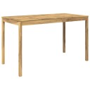 vidaXL Hagebarbord Hvit 180 x 88,5 x 105 cm Solid akasietre
