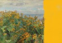 yellow modern landscape collage Poster Plakat / 50x70cm