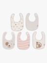 Jollein Bandana Tøysmekke Vanntett 5 Pakk Animal Friends