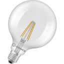 Ledvance 5,9W E27 Globepære 2700K Klar 125mm x 168mm