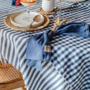 Lovely Linen Lovely serviett 42 x 42 cm 4 pk Square Denim Blue