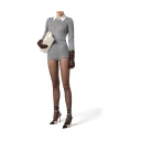 Elisabetta Franchi Dame Jumpsuits & Playsuits Grå M,