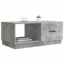  Kaffebord Betonggrå 90 x 50 x 37 cm Konstruert tre