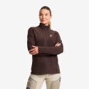 Revolutionrace Dame Overdeler Fleece & midlayers Hiker Full zip Fleece Dame Delicate Blue XL
