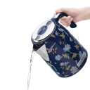 Laura Ashley Elveden Navy elektrisk vannkoker 1,7L med kalkfilter