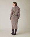 Lexington Clothing Straight Fit Knitted Skirt   Brown   M