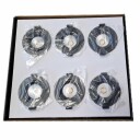 R Line Eris 360 8W 2700K Sort   6PK