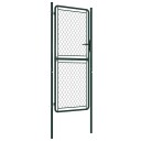 vidaXL Hageport stål 100x175 cm grønn