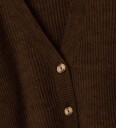 Name It Cardigan   Strikk   Noos   NkfHolly   Chocolate Plum   Name It   9 10 år (134 140)   Cardigan   Brun