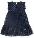 Creamie Kjole   Mesh   Black Iris   Creamie   1 år 80   Kjole   Blå