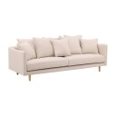 Vind Segelskären 3-pers sofa - Beige lin 1744322-01-0 1744321-01-0