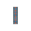 D'Addario 50RW05 Gitarreim Eco-Comfort Woven 50mm Blue/Orange