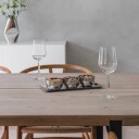 Løve Vinje Fat m/3 Skåler Rustfritt Stål 30cm Sølv