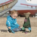 Dantoy Blue Marine Toys Sandsett 3 Deler Sand Og Vannmølle