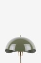Leitmotiv   Bordlampe Waved Dome   Grønn
