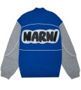 Marni Cardigan   Blå/Grå Melert m. Trykk   Marni   12 år 152   Cardigan